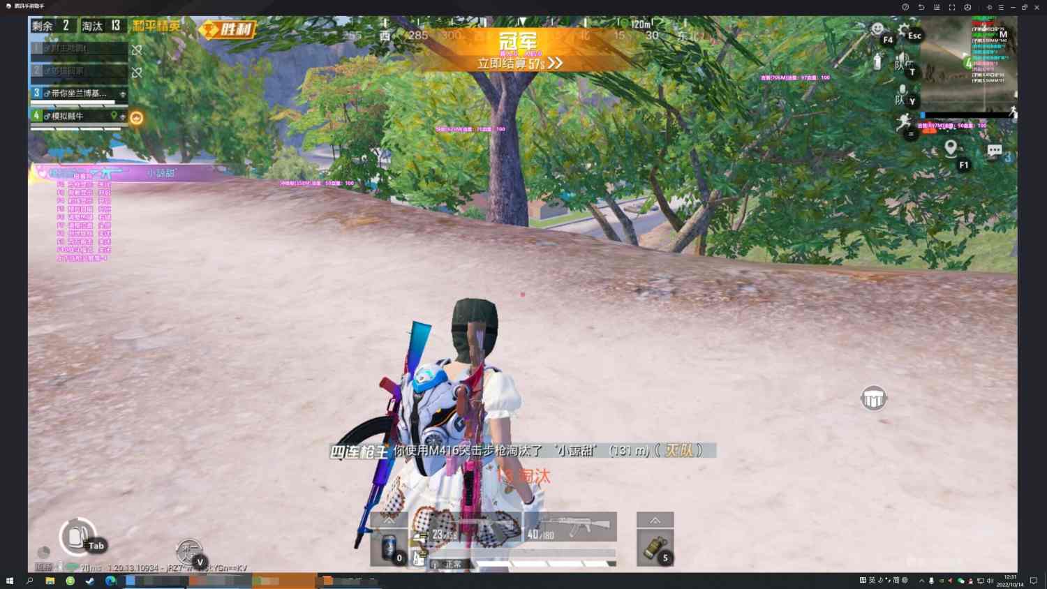 和平精英《剑齿虎》辅助